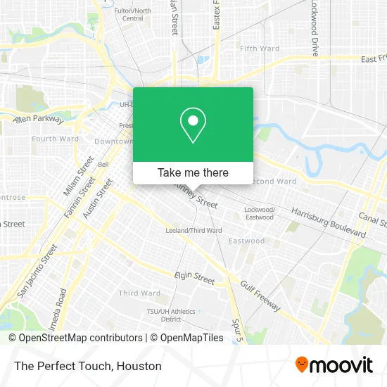 The Perfect Touch map