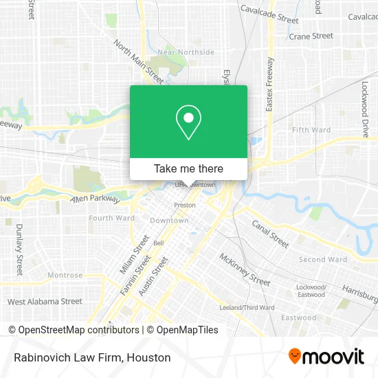Rabinovich Law Firm map