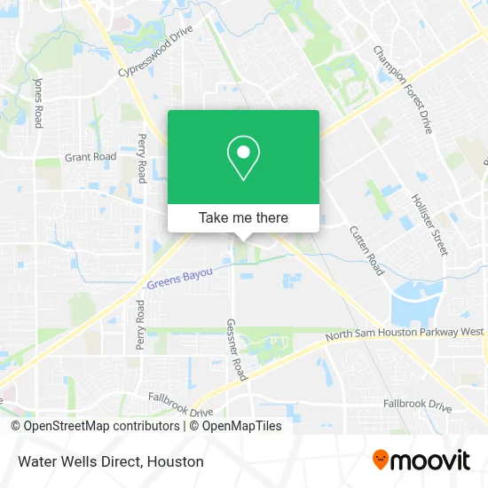 Water Wells Direct map