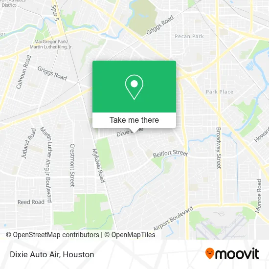 Dixie Auto Air map
