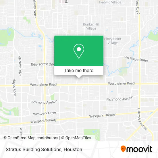 Stratus Building Solutions map