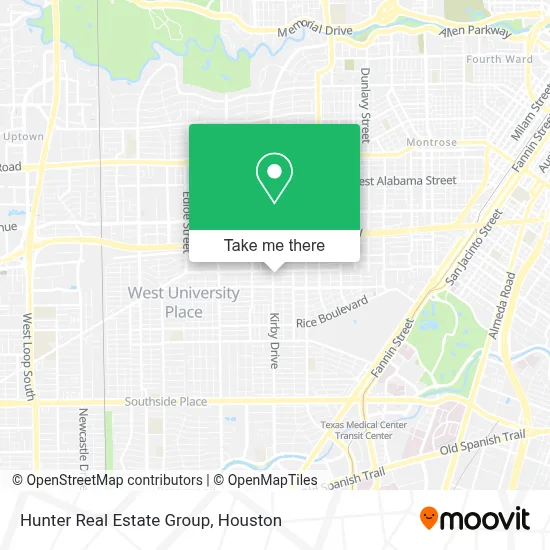 Hunter Real Estate Group map