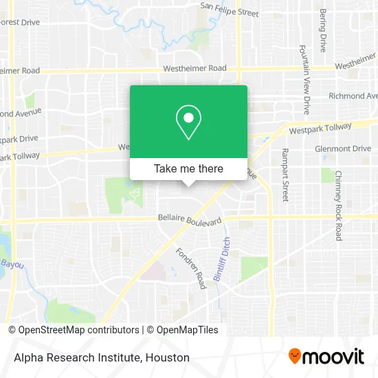 Alpha Research Institute map