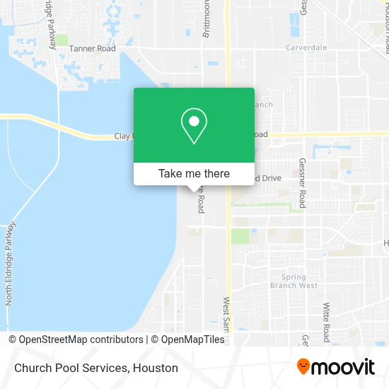 Church Pool Services map