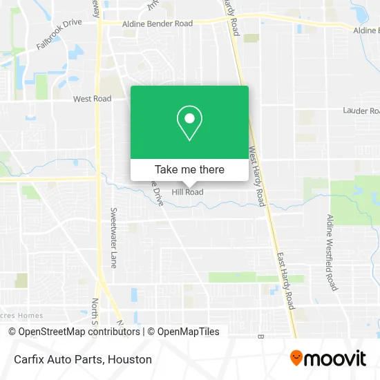 Carfix Auto Parts map