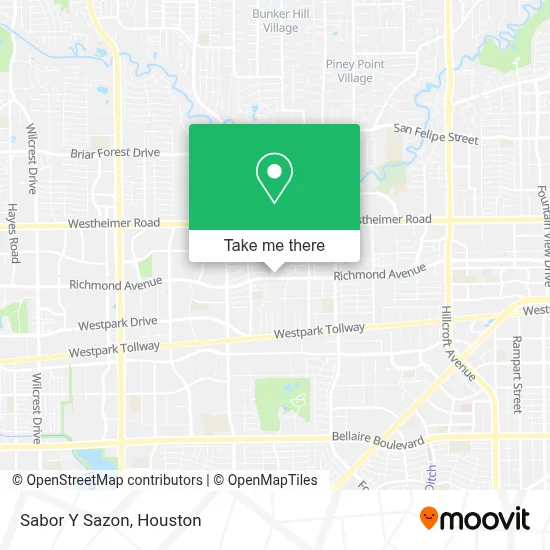 Sabor Y Sazon map