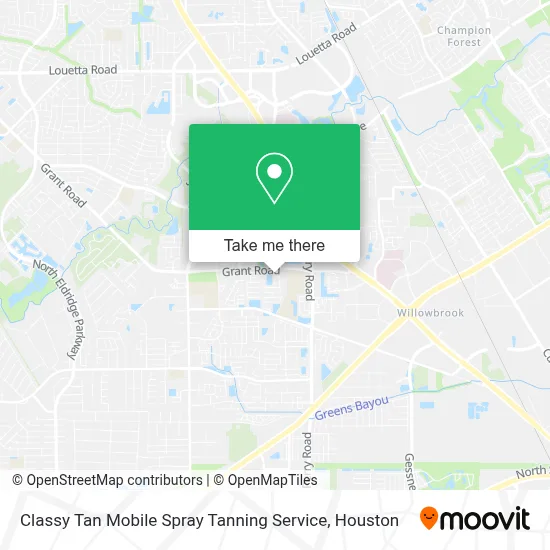 Classy Tan Mobile Spray Tanning Service map
