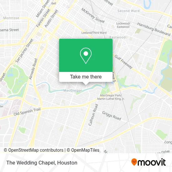 The Wedding Chapel map