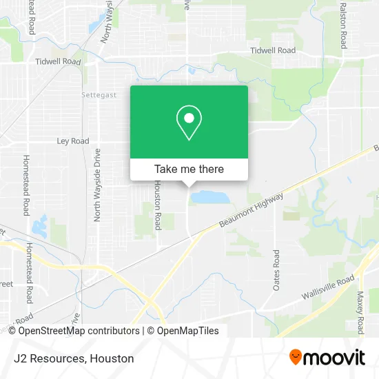 J2 Resources map
