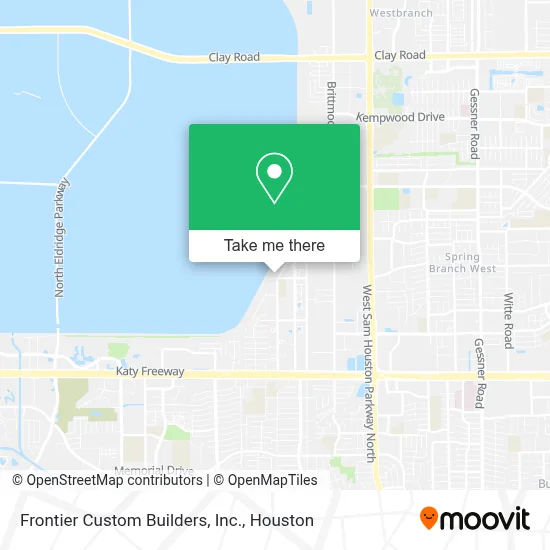 Frontier Custom Builders, Inc. map