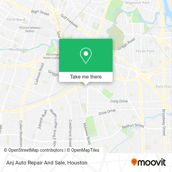Anj Auto Repair And Sale map