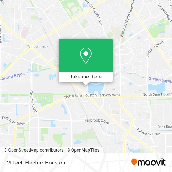 M-Tech Electric map