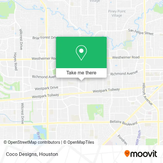 Coco Designs map