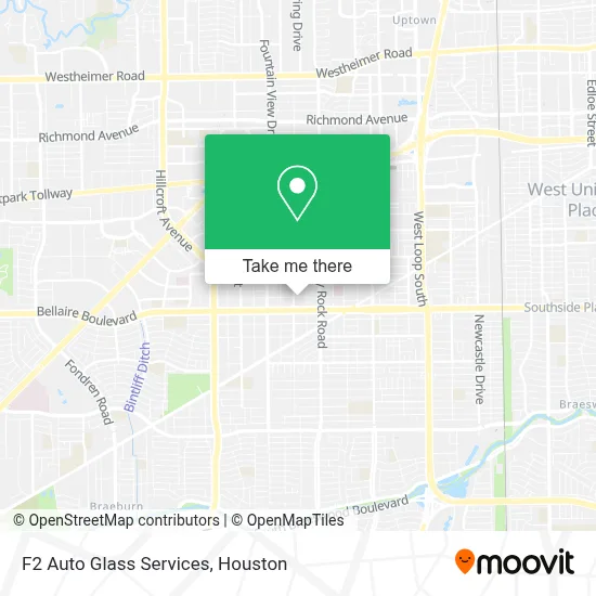 F2 Auto Glass Services map