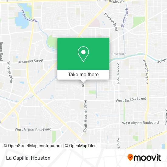 La Capilla map