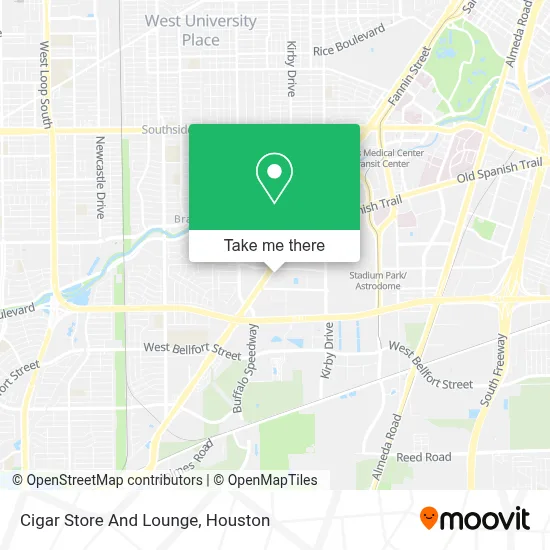 Cigar Store And Lounge map