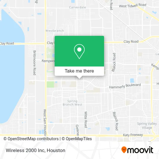 Wireless 2000 Inc map