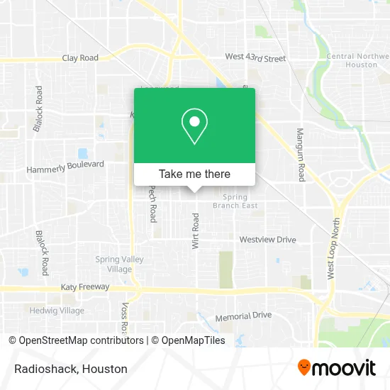 Mapa de Radioshack