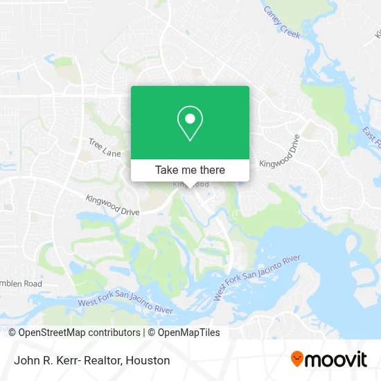 John R. Kerr- Realtor map