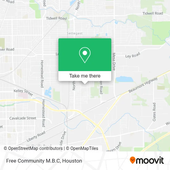 Free Community M.B.C map