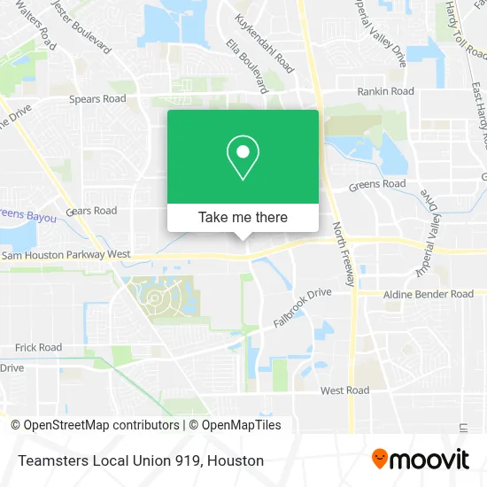 Teamsters Local Union 919 map