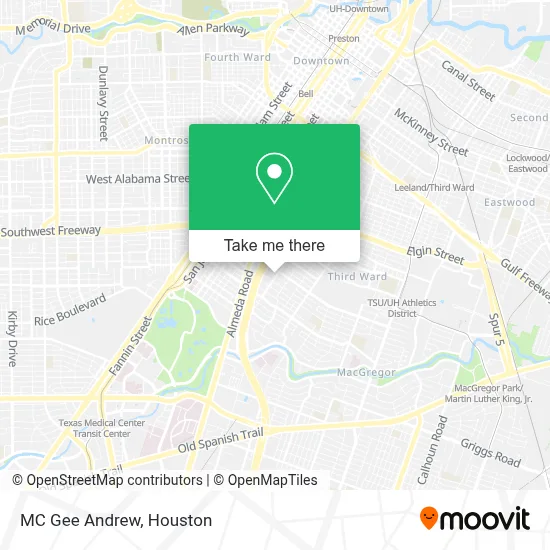 MC Gee Andrew map