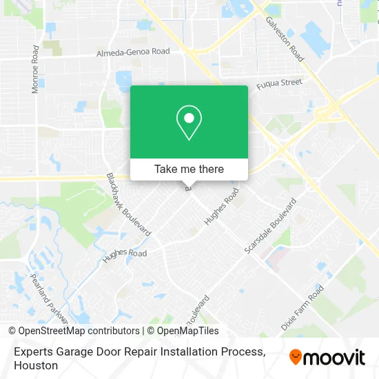 Experts Garage Door Repair Installation Process map