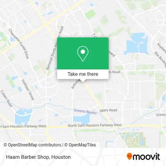 Haam Barber Shop map