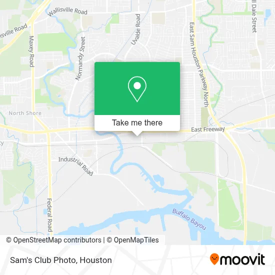 Sam's Club Photo map