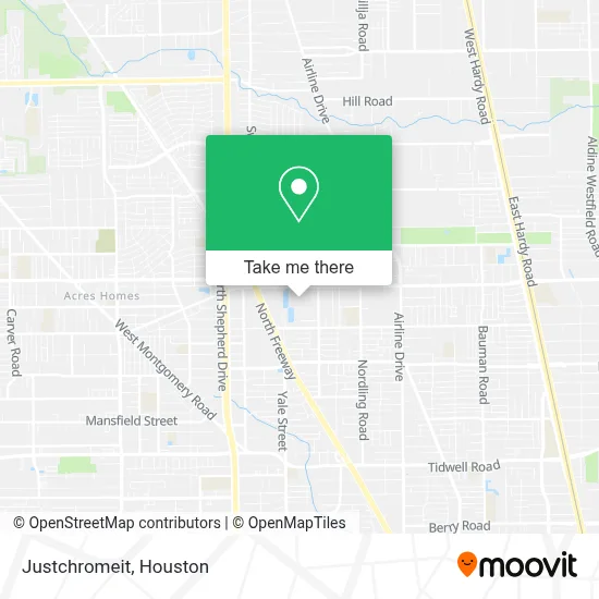 Justchromeit map