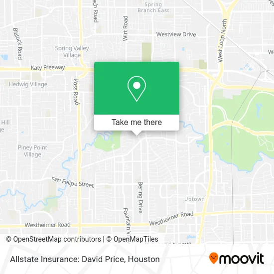 Allstate Insurance: David Price map