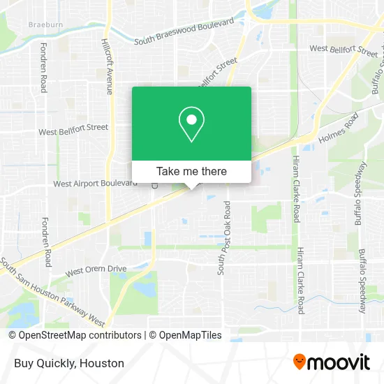 Buy Quickly map