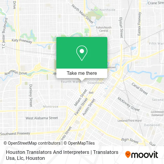 Houston Translators And Interpreters | Translators Usa, Llc map
