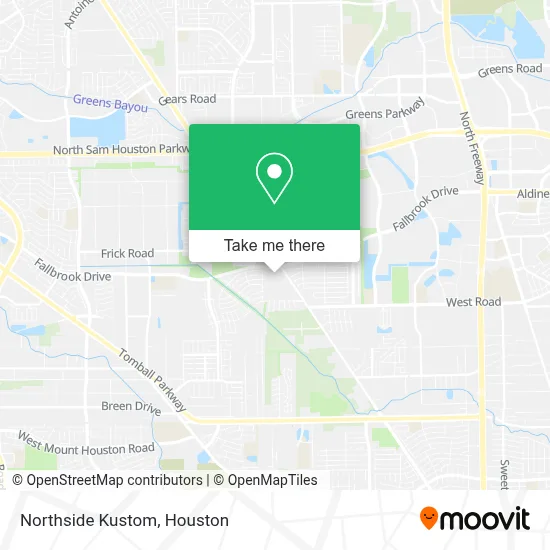 Northside Kustom map