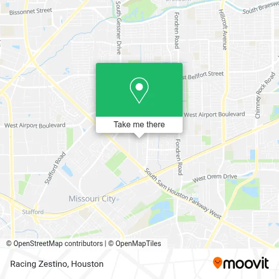Racing Zestino map