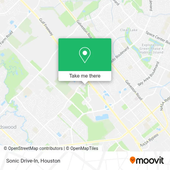 Sonic Drive-In map