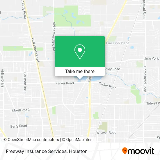 Freeway Insurance Services map