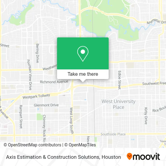Axis Estimation & Construction Solutions map