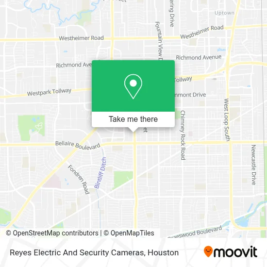 Reyes Electric And Security Cameras map