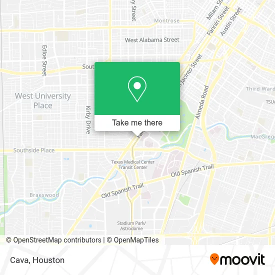 Cava map