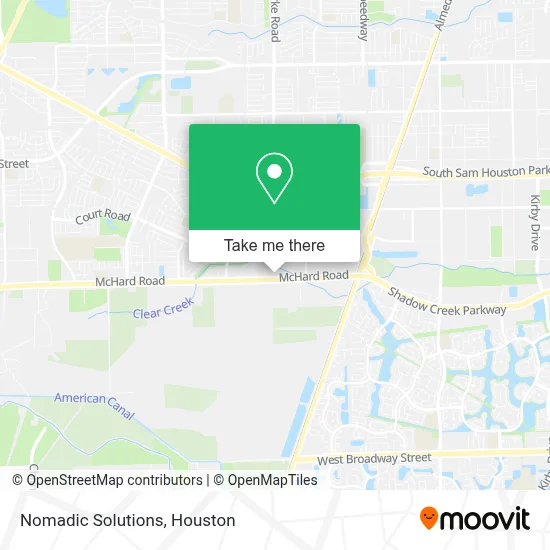 Nomadic Solutions map