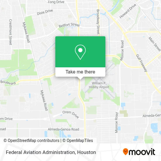 Federal Aviation Administration map