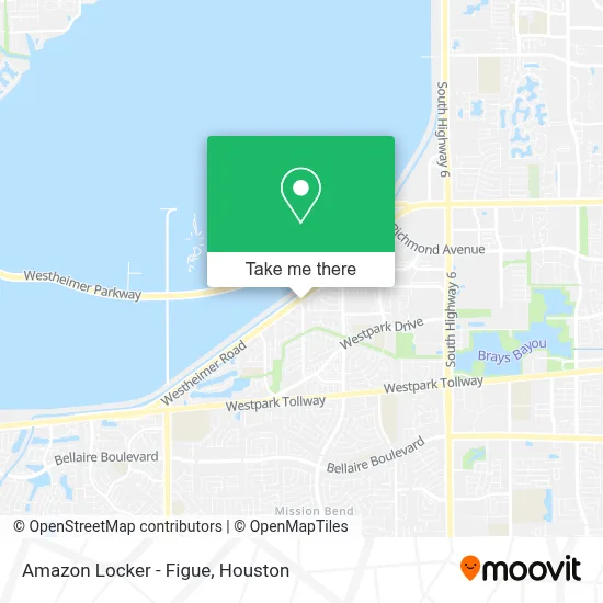 Amazon Locker - Figue map