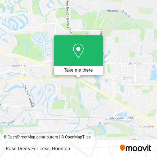 Ross Dress For Less map