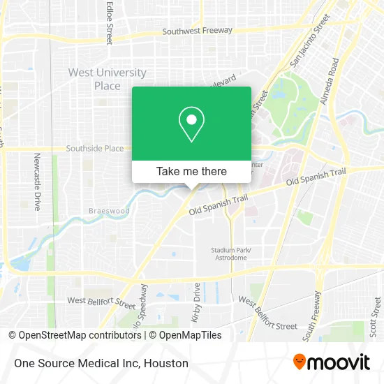 One Source Medical Inc map