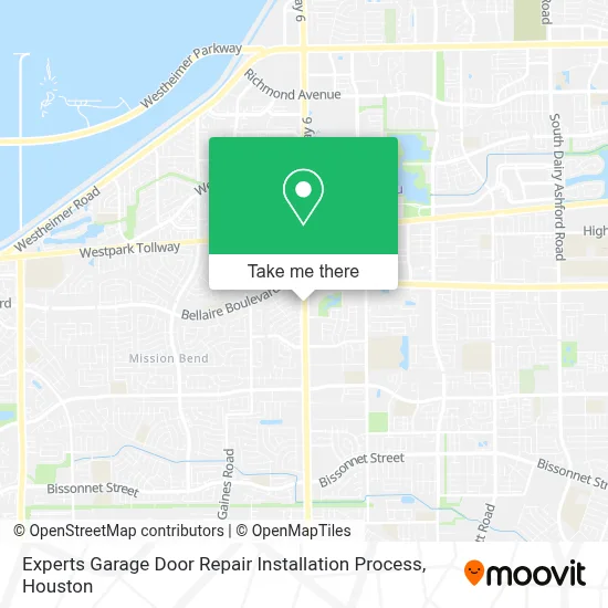 Experts Garage Door Repair Installation Process map
