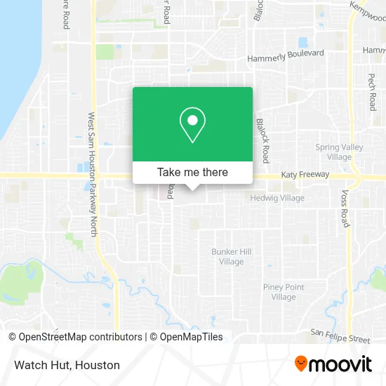 Watch Hut map
