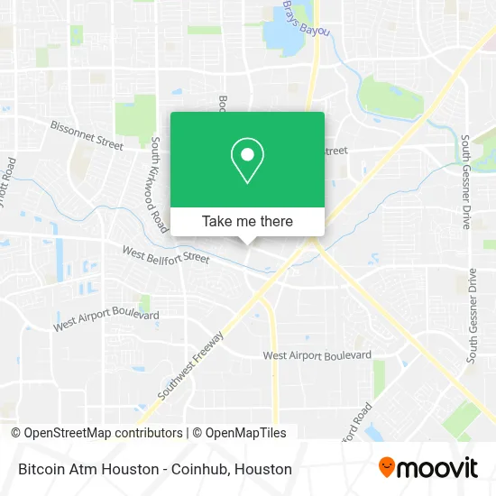 Bitcoin Atm Houston - Coinhub map