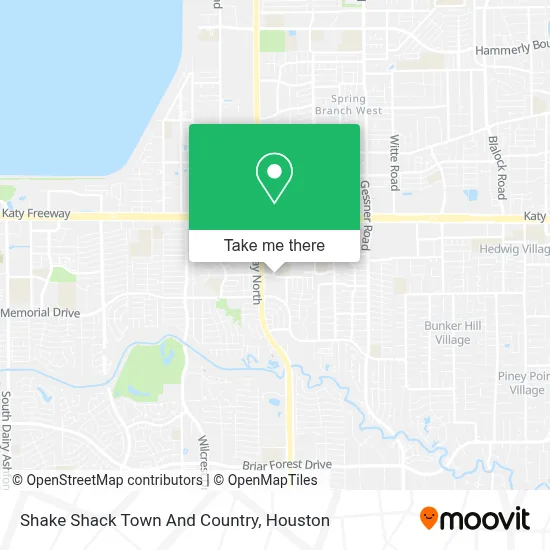 Shake Shack Town And Country map