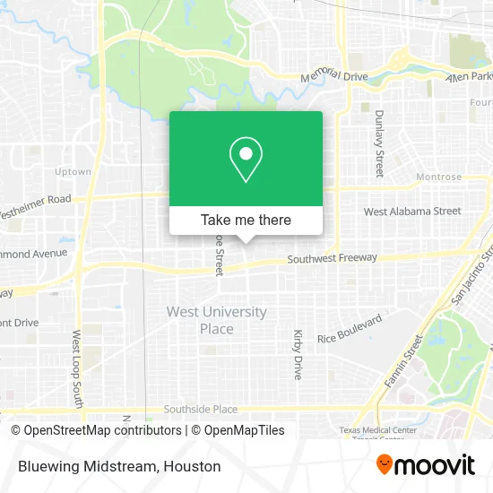 Bluewing Midstream map